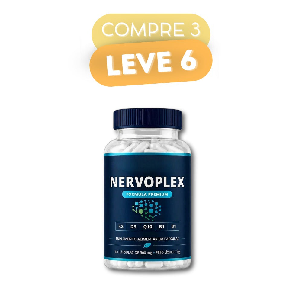 Nervoplex - Suplemento Natural - Promoção Exclusiva + Frete Grátis