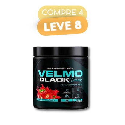 Velmo Black Drink - Suplemento Natural - Promoção Exclusiva + Frete Grátis